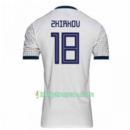 Billige Fotballdrakter Russland Zhirkov 18 VM 2018 Bortedraktsett